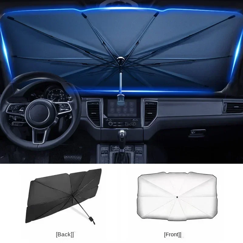 Многофункциональный удобный ск – обзор и цена Car Sunshade Windshield Umbrella Foldable