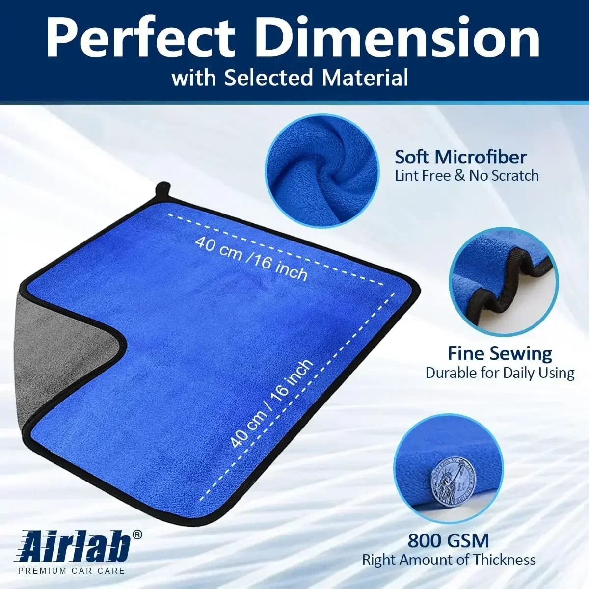 Чистящее полотенце из микрофиб – обзор и цена Microfiber Car Drying Towel Super Absorbent