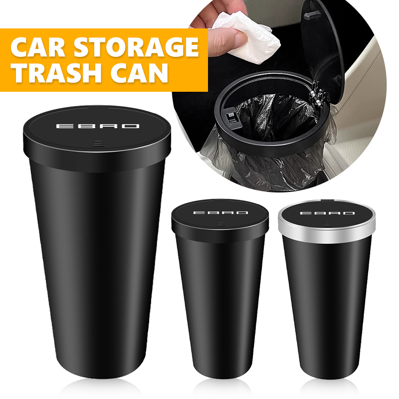 Мини-мусорный бак для автомоби – обзор и цена Waterproof Car Trash Can With Lid