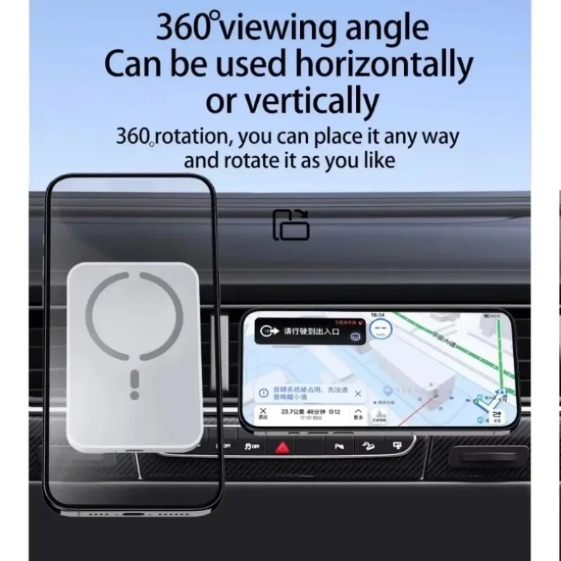 Магнитное беспроводное зарядно – обзор и цена Magnetic Phone Holder For Car Vent