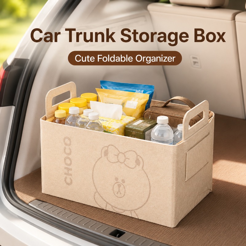 20-литровый большой органайзер – обзор и цена Car Trunk Organizer Foldable Storage Box