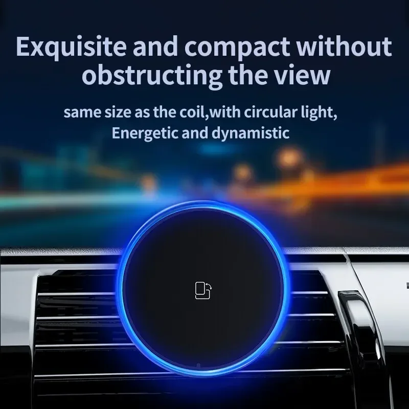 Магнитное беспроводное зарядно – обзор и цена Wireless Car Charger Mount Fast Charging
