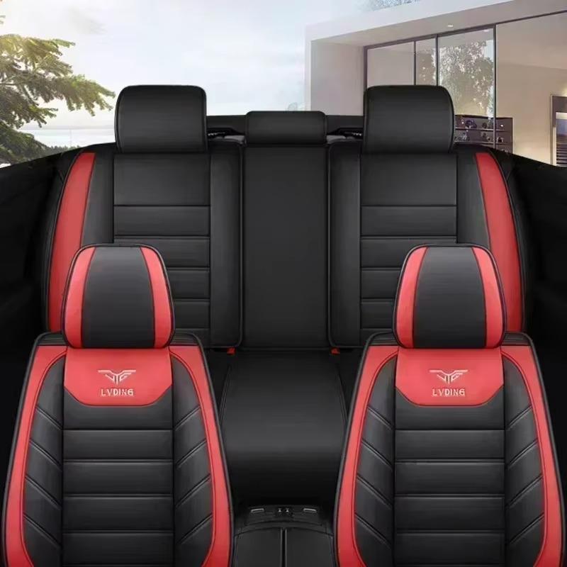 Полный комплект чехлов для авт – обзор и цена Leather Car Seat Covers Full Set Universal