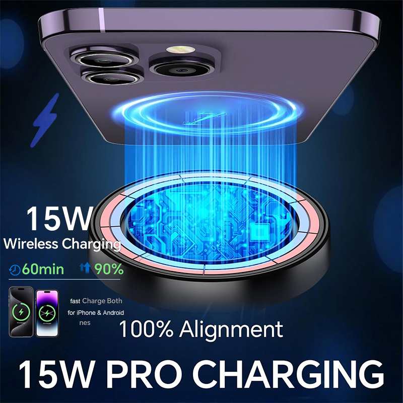 UYUXIO 15 Вт Быстрая зарядка л – обзор и цена Wireless Car Charger Mount Fast Charging