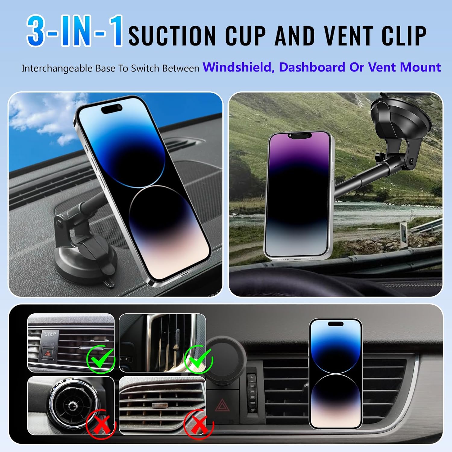 UYUXIO 15 Вт Быстрая зарядка л – обзор и цена Wireless Car Charger Mount Fast Charging