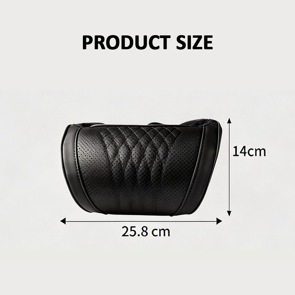 Роскошная подушка-подголовник  – обзор и цена Memory Foam Car Neck Pillow Lumbar Support