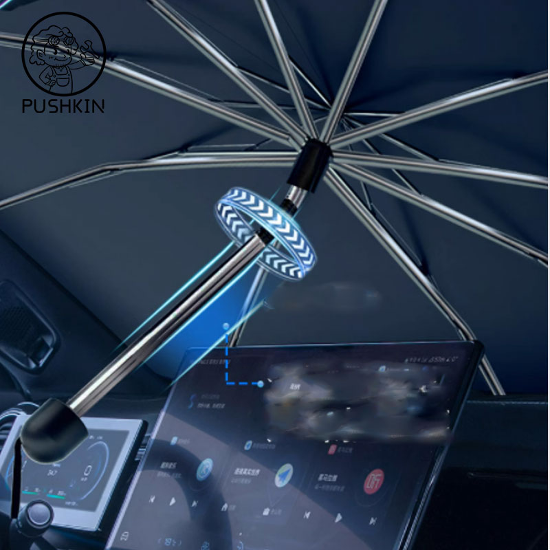 Солнцезащитный складной зонт-ш – обзор и цена Car Sunshade Windshield Umbrella Foldable