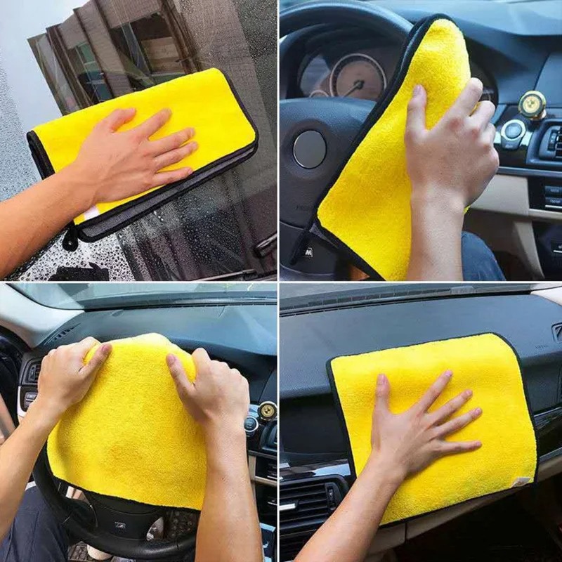 1-20 шт. утолщенных двусторонн – обзор и цена Microfiber Car Drying Towel Super Absorbent