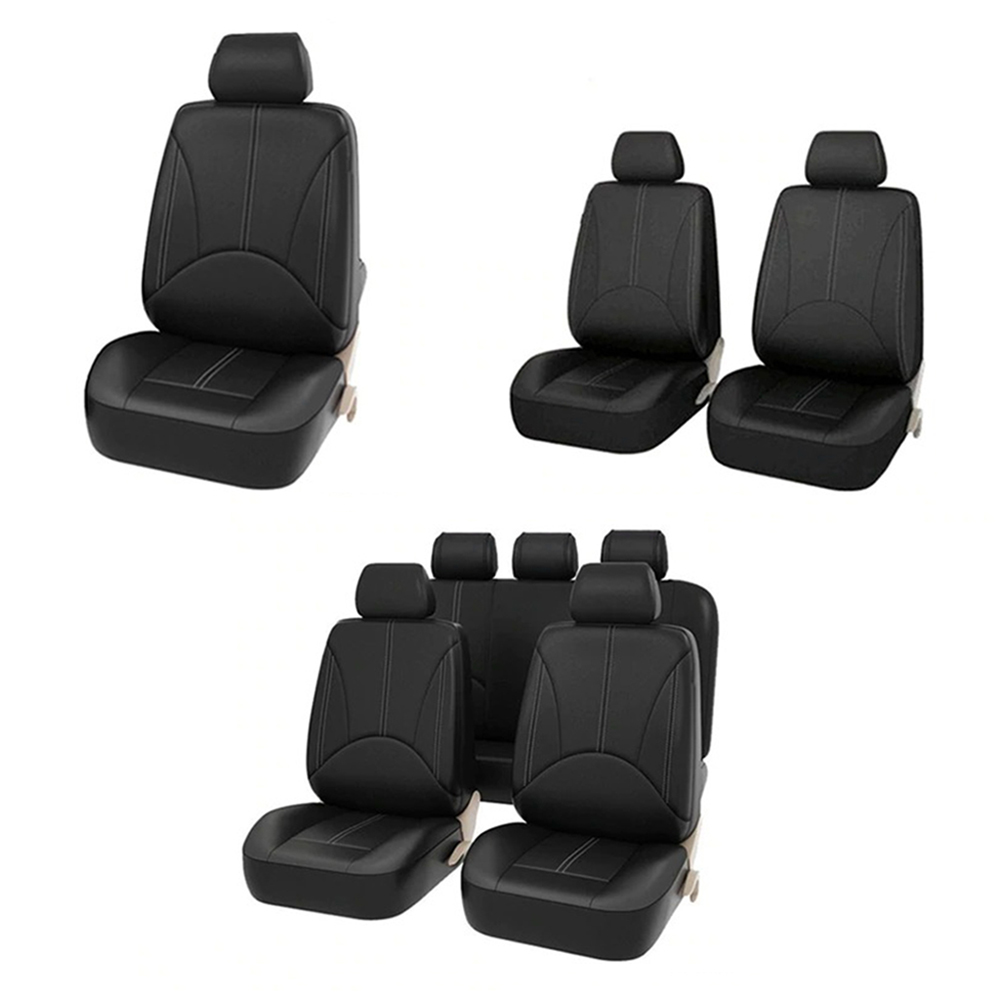 Автомобильное сиденье из искус – обзор и цена Leather Car Seat Covers Full Set Universal