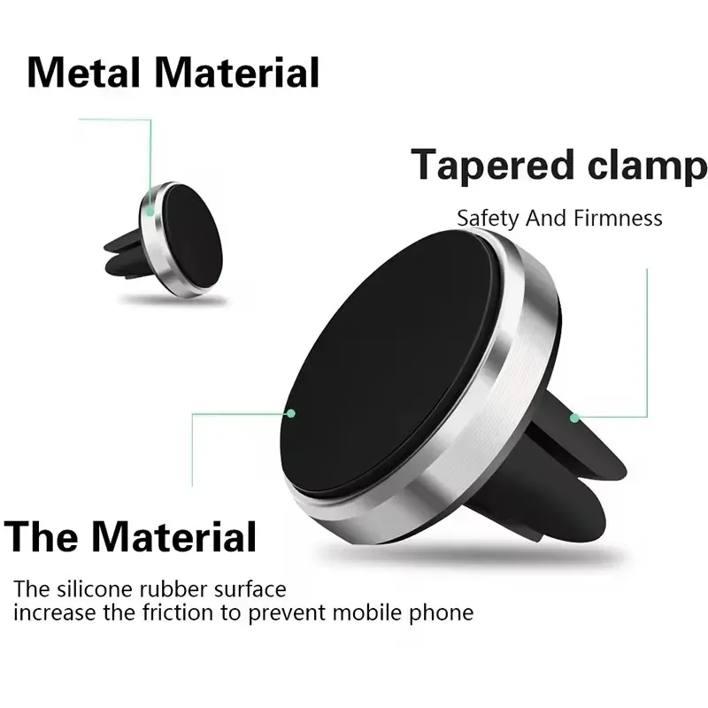 Магнитный держатель для телефо – обзор и цена Magnetic Phone Holder For Car Vent