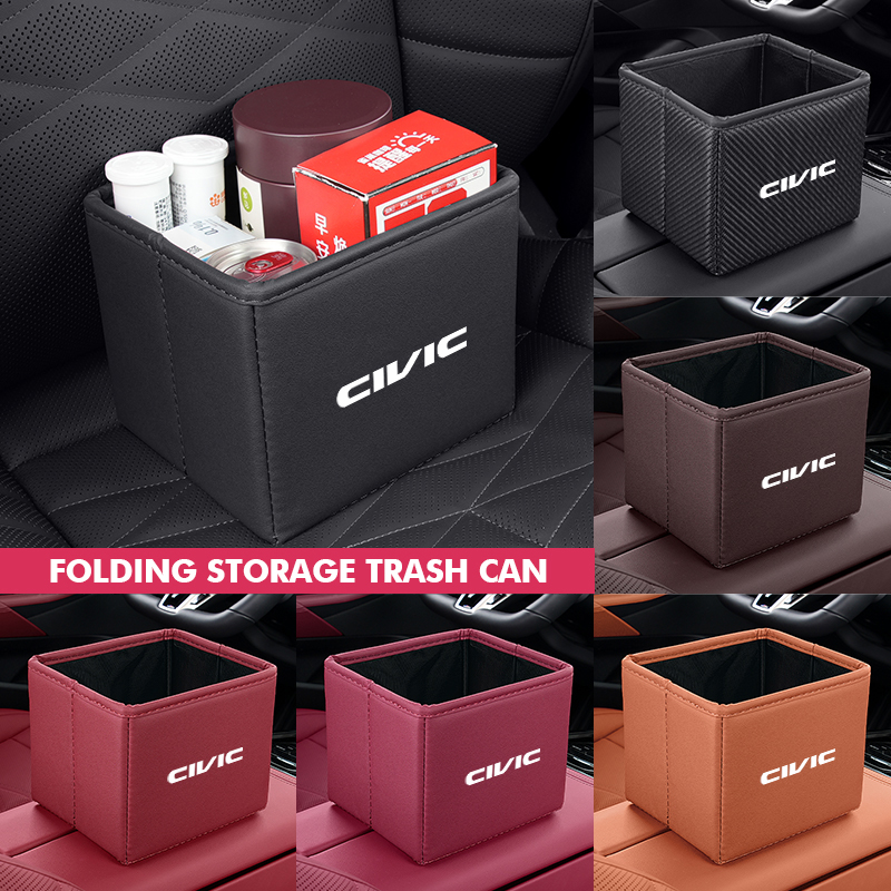 Складной водонепроницаемый орг – обзор и цена Waterproof Car Trash Can With Lid