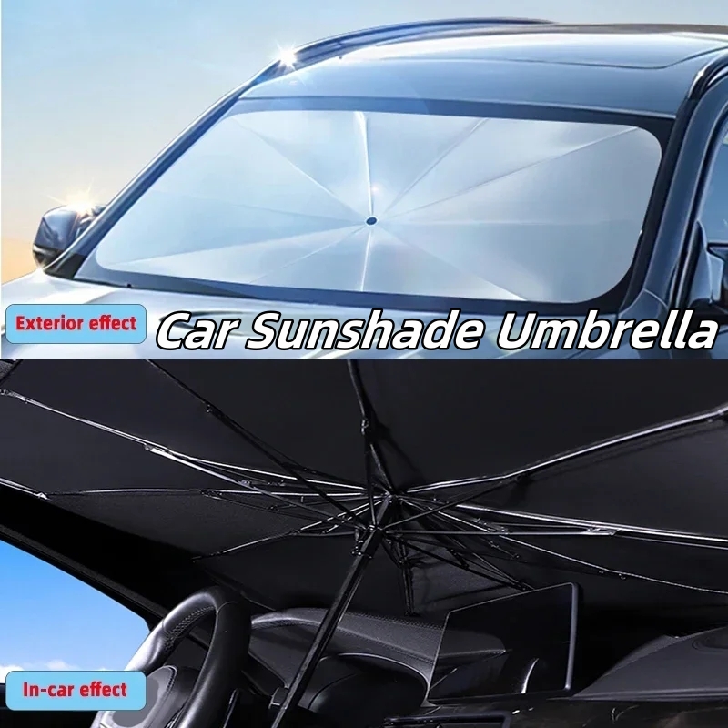 Автомобильный солнцезащитный к – обзор и цена Car Sunshade Windshield Umbrella Foldable