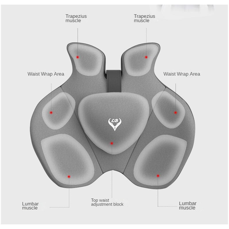 Подушка для офисного стула из  – обзор и цена Memory Foam Car Neck Pillow Lumbar Support