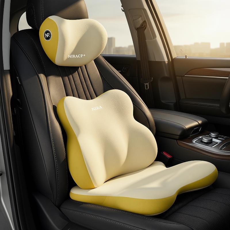 Набор подушек для поддержки по – обзор и цена Memory Foam Car Neck Pillow Lumbar Support