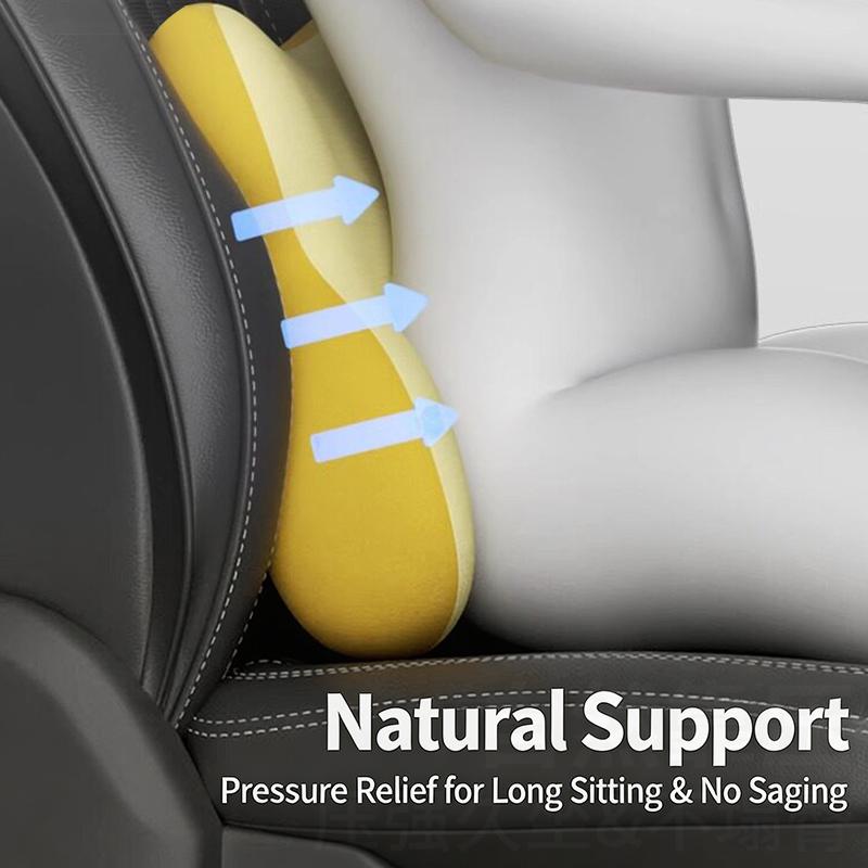 Набор подушек для поддержки по – обзор и цена Memory Foam Car Neck Pillow Lumbar Support