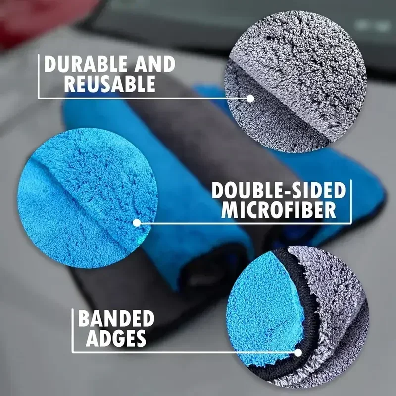 Полотенце для мойки автомобиля – обзор и цена Microfiber Car Drying Towel Super Absorbent