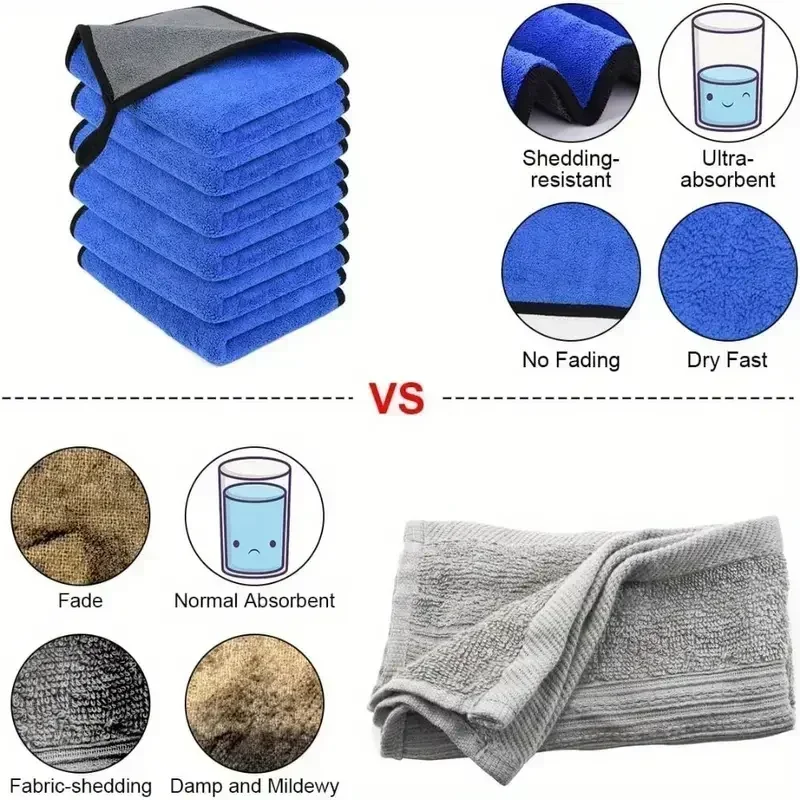 Полотенце для мойки автомобиля – обзор и цена Microfiber Car Drying Towel Super Absorbent