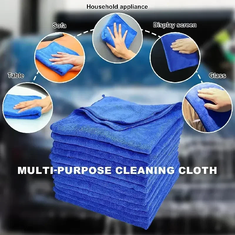 Салфетки из микрофибры Безворс – обзор и цена Microfiber Car Drying Towel Super Absorbent