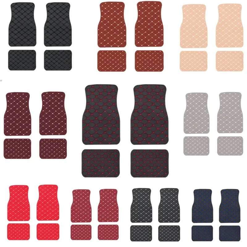 Автомобильные коврики 4 шт. Ун – обзор и цена Car Floor Mats Universal Waterproof Leather