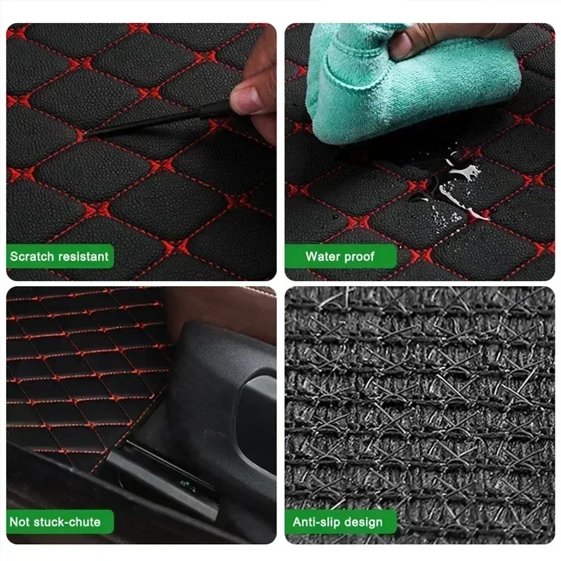 Автомобильные коврики 4 шт. Ун – обзор и цена Car Floor Mats Universal Waterproof Leather