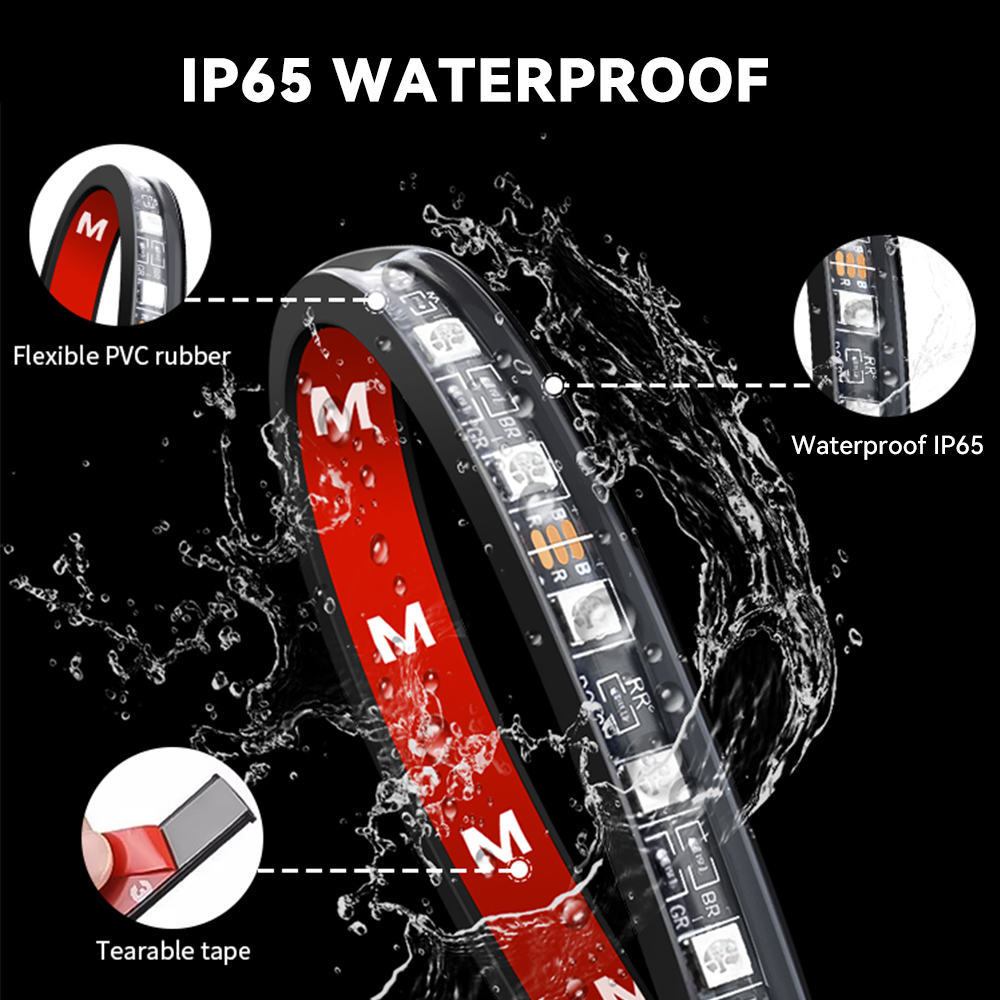 Неоновые светодиодные ленты дл – обзор и цена Led Ambient Interior Car Lights App Control