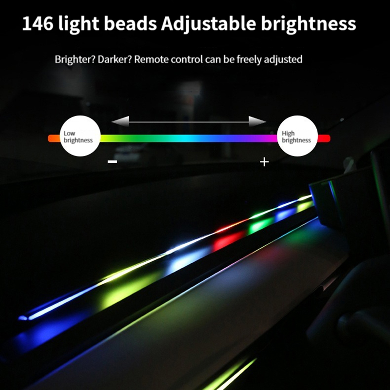Автомобильные светодиодный све – обзор и цена Led Ambient Interior Car Lights App Control