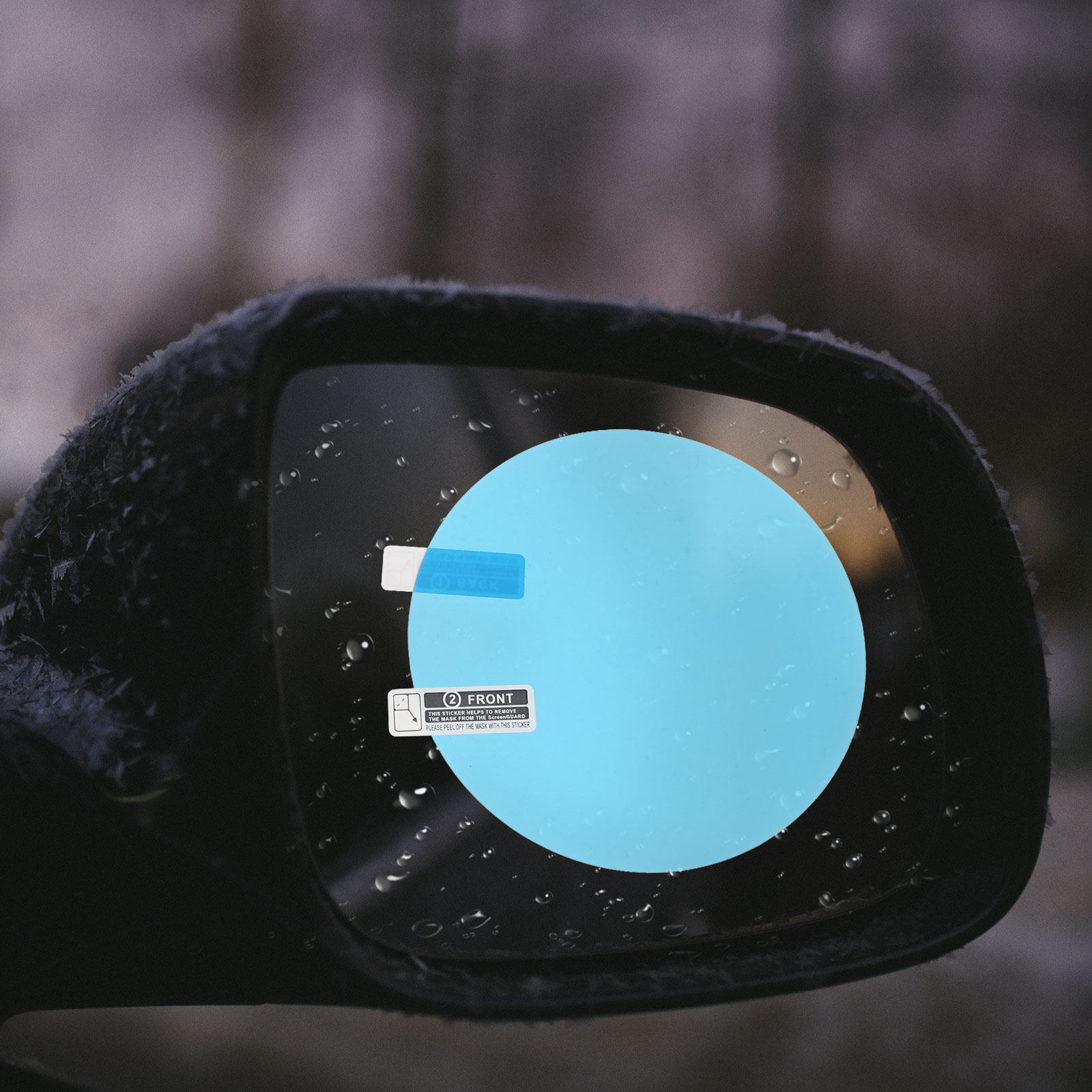1 пара пленок для автомобильны – обзор и цена Anti Glare Car Rearview Mirror Film