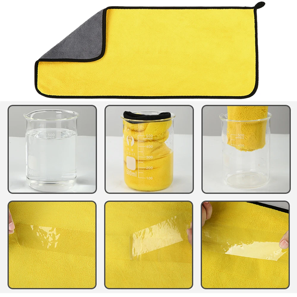 60x160 см чистящее полотенце и – обзор и цена Microfiber Car Drying Towel Super Absorbent